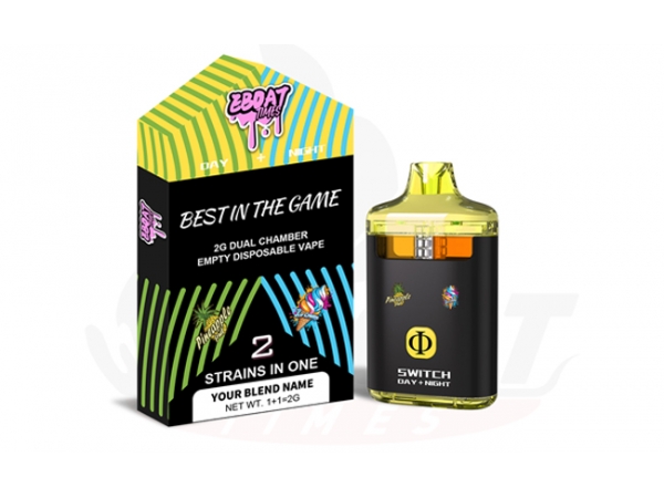COBOX, Dual Chamber, 3 Flavors In 1