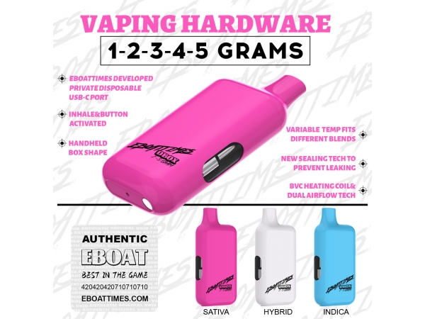 DBOX, 0.5~5g, Inhale&button Activated