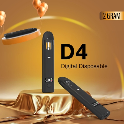 D4, 2g, Digital, Postless, Inhale&Button Activated