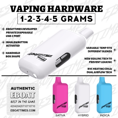 DBOX, 0.5~5g, Inhale&button Activated