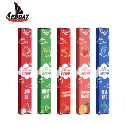 300puffs-Eboat HAPP flat diposable e cigarette